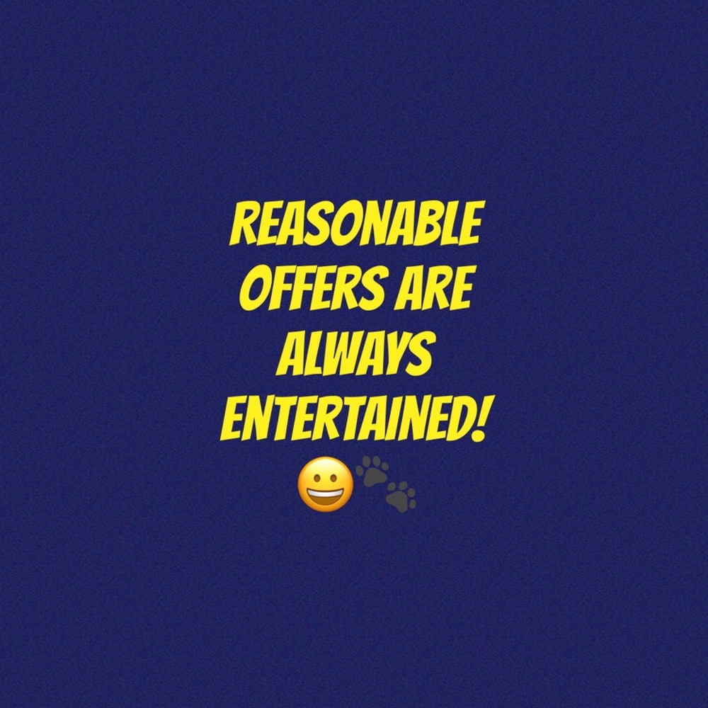 LOW PRICES. Always open to reasonable offers!